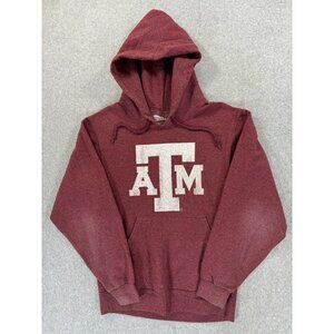 Texas A&M Aggies Campus‎ Hoodie Sweatshirt (Women's Small) Maroon